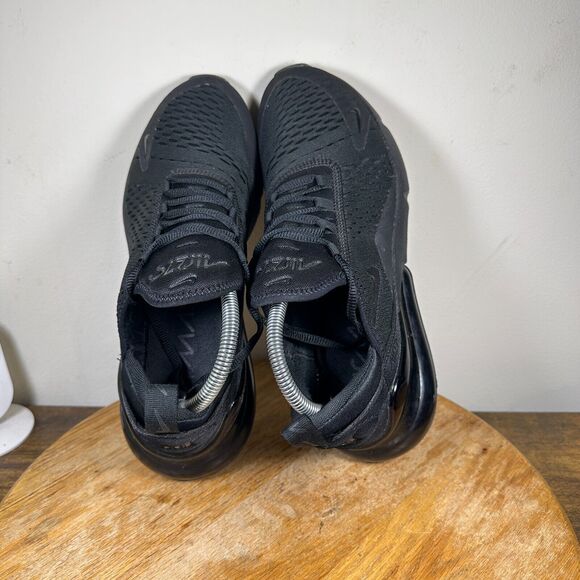 Nike Air Max 270 Women's Size 9.5 Black White Shoe Sneakers AH6789-006 - Picture 6 of 8